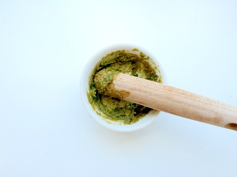 相性抜群!和風ジェノベーゼバジル味噌